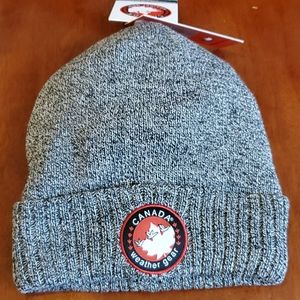 Canada weather gear plush lined hat